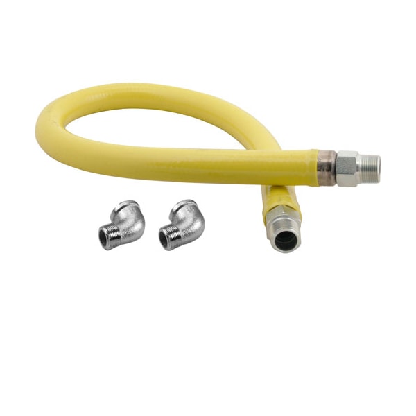 T&S Brass Hose, Gas , 1" Npt X 48", T&S HG-2E-48 - main